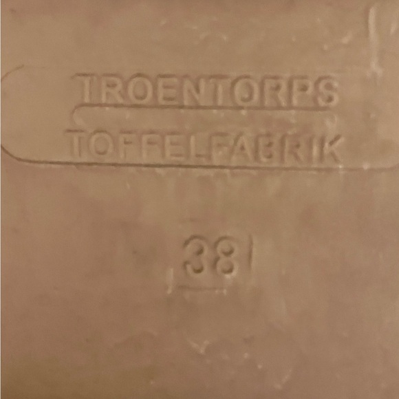 Swedish Clogs Troentorp Da Vinci Cognac Pull Up - Picture 4 of 7